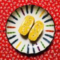 チェックのミニくま's cooksnap of when they made 昆布茶de簡単いりこ卵焼き.