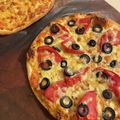 queers's cooksnap of when they made プロのように薄く伸ばせるパリパリピザ生地.