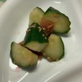 ほあちん's cooksnap of when they made うまうま梅きゅうり.