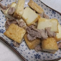 きらり流れ星's cooksnap of when they made 豚肉と厚揚げの甘辛炒め.