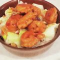 む's cooksnap of when they made ランチに☆鶏もも肉のコチュマヨ丼.