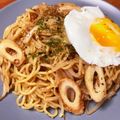 tomo_rico's cooksnap of when they made 節約レシピ★竹輪とキャベツの甘辛焼きそば.