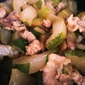 みよ～'s cooksnap of when they made 豚肉と巨大きゅうりの中華風炒め煮.
