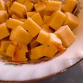 michikokit's cooksnap of when they made ヘルシー＊高野豆腐で生キャラメル風ケーキ.