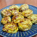 Superlittleboo's cooksnap of when they made リメイク♪餃子の餡を使ってはさみ焼き♪.