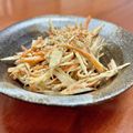 Superlittleboo's cooksnap of when they made レンジで簡単！味染み胡麻マヨごぼうサラダ.