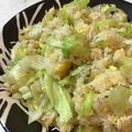 しげその's cooksnap of when they made シャキシャキ！レタスたっぷりチャーハン.