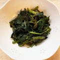 ˚✧₊⁎ゆう˚✧₊⁎'s cooksnap of when they made モロヘイヤのからし和え.