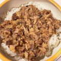 riboribo's cooksnap of when they made 簡単☆サバ缶丼♪.