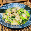料理男子部's cooksnap of when they made ✿海老と小松菜のオイスター炒め✿.