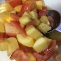葉月優希's cooksnap of when they made 柿とトマトのマスタードサラダ.
