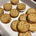 ひまわり６号's cooksnap of when they made 簡単水切りヨーグルトで手作りアイスサンド.