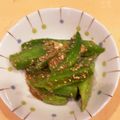 kiko9981's cooksnap of when they made オクラの胡麻和え.