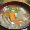 北京パンダ's cooksnap of when they made 具沢山豚汁.