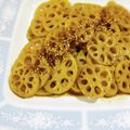 hanaco1977's cooksnap of when they made すぐデキルもう一品　れんこん甘辛.