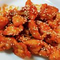 よしのそ's cooksnap of when they made 胸肉で柔らか★ヤンニョムチキン★.