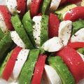 ♪gumi♪'s cooksnap of when they made トマトアボガド モッツァレラのカプレーゼ.