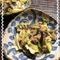 kira_pika1's cooksnap of when they made ナスとキャベツの挽き肉炒め.