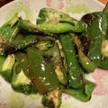 んりおか's cooksnap of when they made 焼きピーマン.