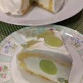 たまごろう's cooksnap of when they made シャインマスカットのズコットケーキ.