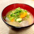 ＊sunlight＊'s cooksnap of when they made ＊豚汁(お味噌汁)＊に生姜で温まろ♡.