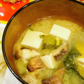 hiromi_ja's cooksnap of when they made 簡単♪＊椎茸とわかめと豆腐のお味噌汁＊.