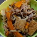 大森ヨーグルト's cooksnap of when they made 厚揚げと豚肉の煮物♪.