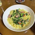 クックMJ4IN6☆'s cooksnap of when they made ＊お店の味♪ピエトロ風クリームパスタ＊.