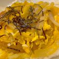ヒロ♪エリ's cooksnap of when they made 車麩で親子丼風　車麩の玉子とじ丼.