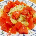 ♪choko♪'s cooksnap of when they made グレープフルーツとレタスのサラダ.