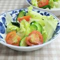 umemodoki's cooksnap of when they made トマトとキュウリの簡単すぎるサラダ♪.