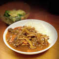 ちずぴぃ's cooksnap of when they made ルー不要！常備材料で☆節約ハヤシライス.
