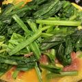 ねみねみ's cooksnap of when they made 母の味☆コンビーフとほうれん草のオムレツ.
