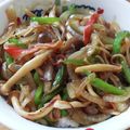 えりこ82☆'s cooksnap of when they made 簡単♬ 冷蔵庫にある野菜de中華丼のあん.