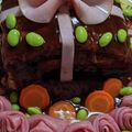 BIG24's cooksnap of when they made 誕生日に！プレゼント型デコハンバーグ♡.
