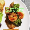 ひトみ's cooksnap of when they made 海老とブロッコリーとれんこんの香り炒め.