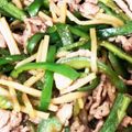クックG3NB47☆'s cooksnap of when they made 調味料があれば簡単★青椒肉絲.