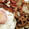 まぶたん's cooksnap of when they made お野菜たっぷり♪まろやかソース焼きそば.