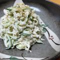 ありみりん♡'s cooksnap of when they made 鶏と大根のサラダ☆胡麻マヨネーズ味.