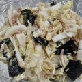 しぃーむ's cooksnap of when they made 白菜･ツナ･海苔のマヨサラダ.