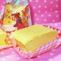 momosuan's cooksnap of when they made ふるふるシュワ～、台湾カステラ.