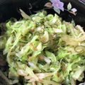 kikoro☆'s cooksnap of when they made キャベツの梅おかか和え.