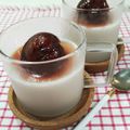 在宅勤務のおじさん's cooksnap of when they made 残った栗のシロップで♡栗のプリン♡.