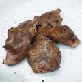 SaChi_2020's cooksnap of when they made 簡単おつまみ！鶏ハツ焼き（塩味）.
