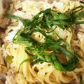 クックBLTENE☆'s cooksnap of when they made レンチンであっさり塩豚パスタ.