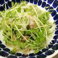 keroro's cooksnap of when they made 豆苗とツナと玉ねぎのサラダ.