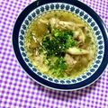 ふたごゆき's cooksnap of when they made きのこたっぷりチゲ風スープ　ごま風味.