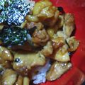 みか☆ん's cooksnap of when they made 焼き鳥丼.