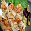 まゆみきママ's cooksnap of when they made 手軽で美味しい【茄子の豚巻きグリル】.