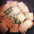♬あじさいのレシピ♬'s cooksnap of when they made 豆苗と厚揚げのめんつゆマヨ炒め.